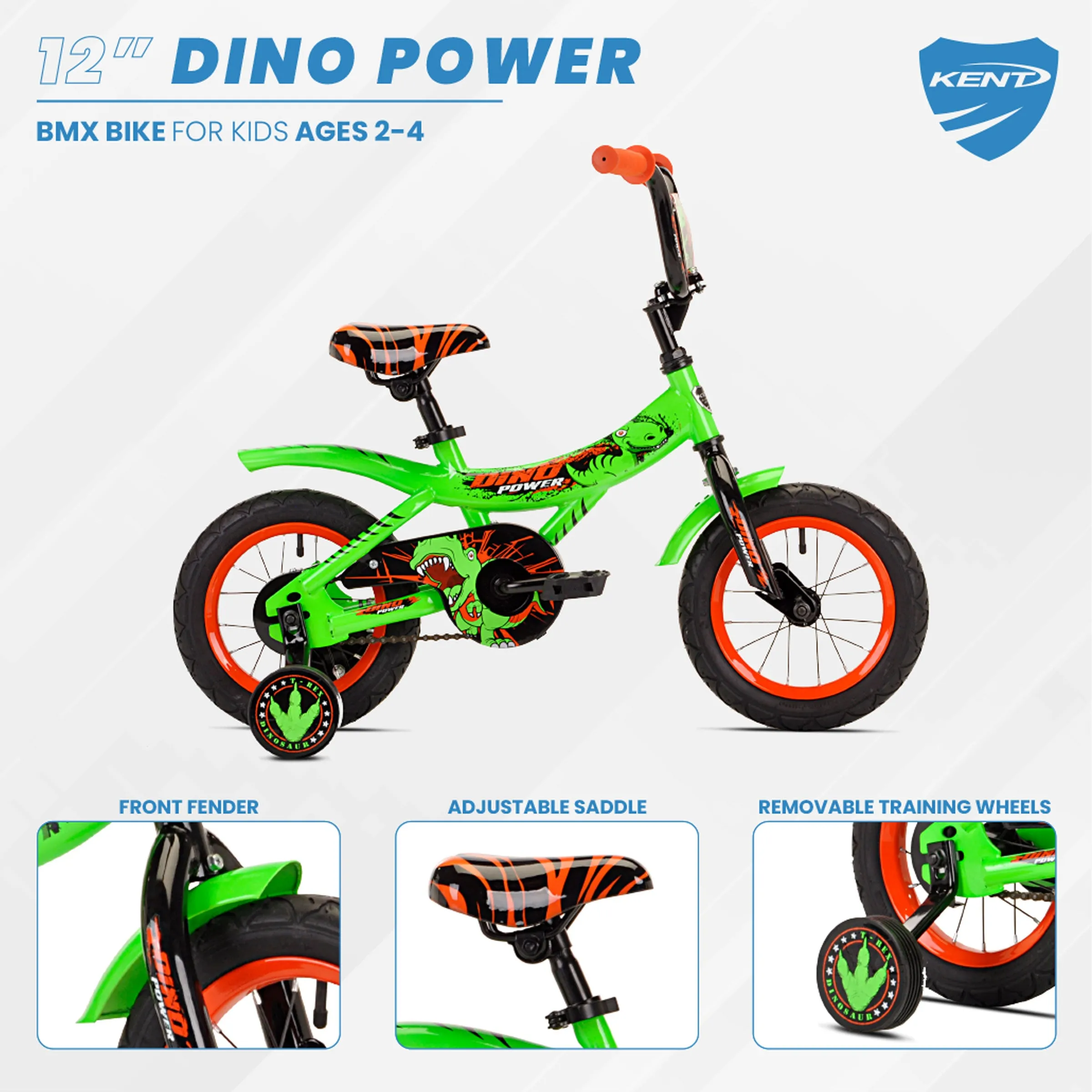 12" Kent Dino Power