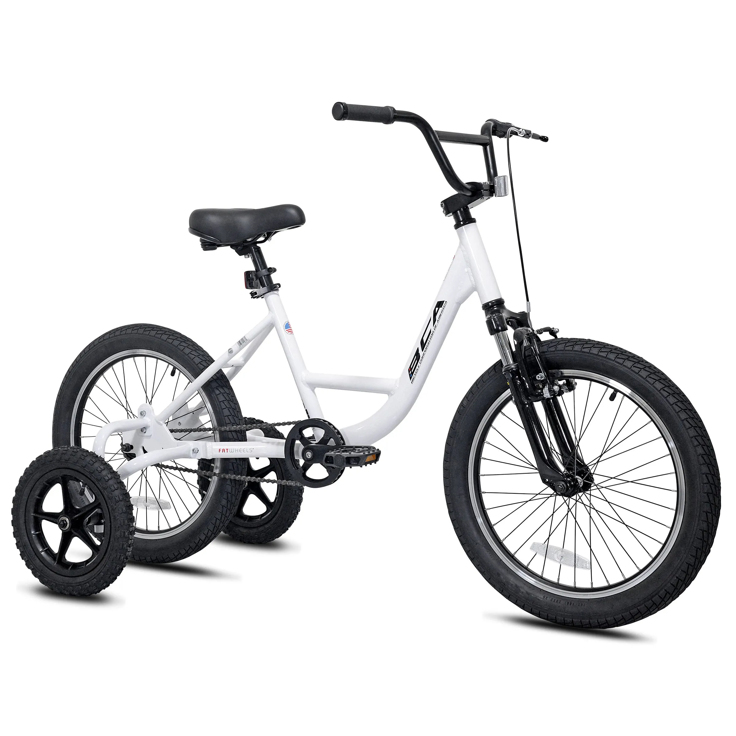20" BCA FATWHEELS Adaptive Training Wheel Bike