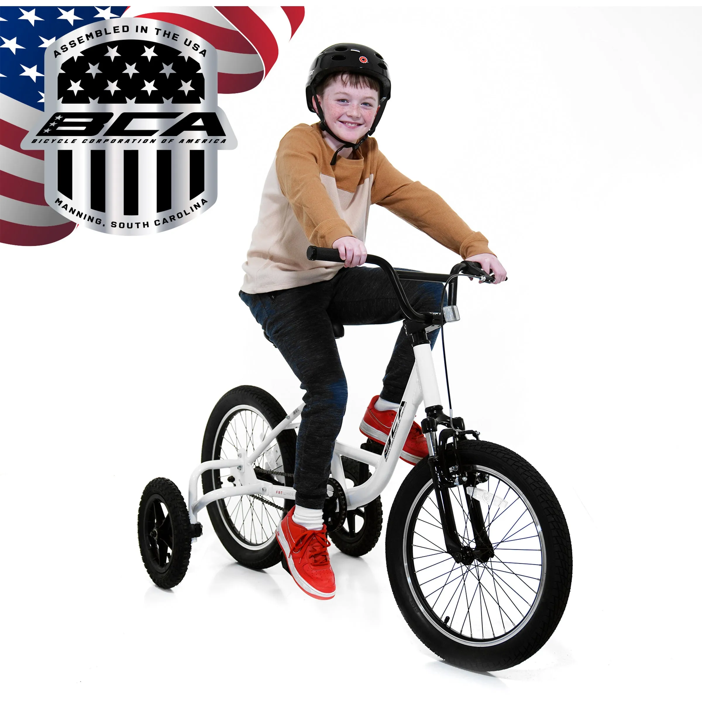 20" BCA FATWHEELS Adaptive Training Wheel Bike