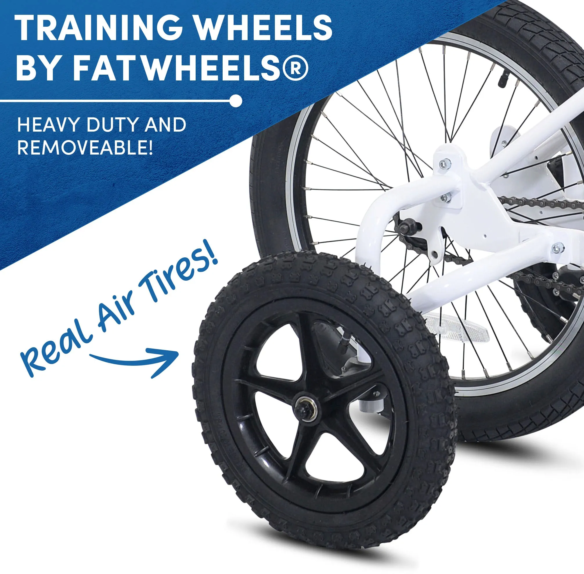 20" BCA FATWHEELS Adaptive Training Wheel Bike