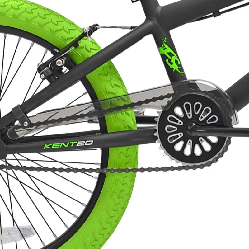 20" Kent Dread Black Green, Replacement Chainguard