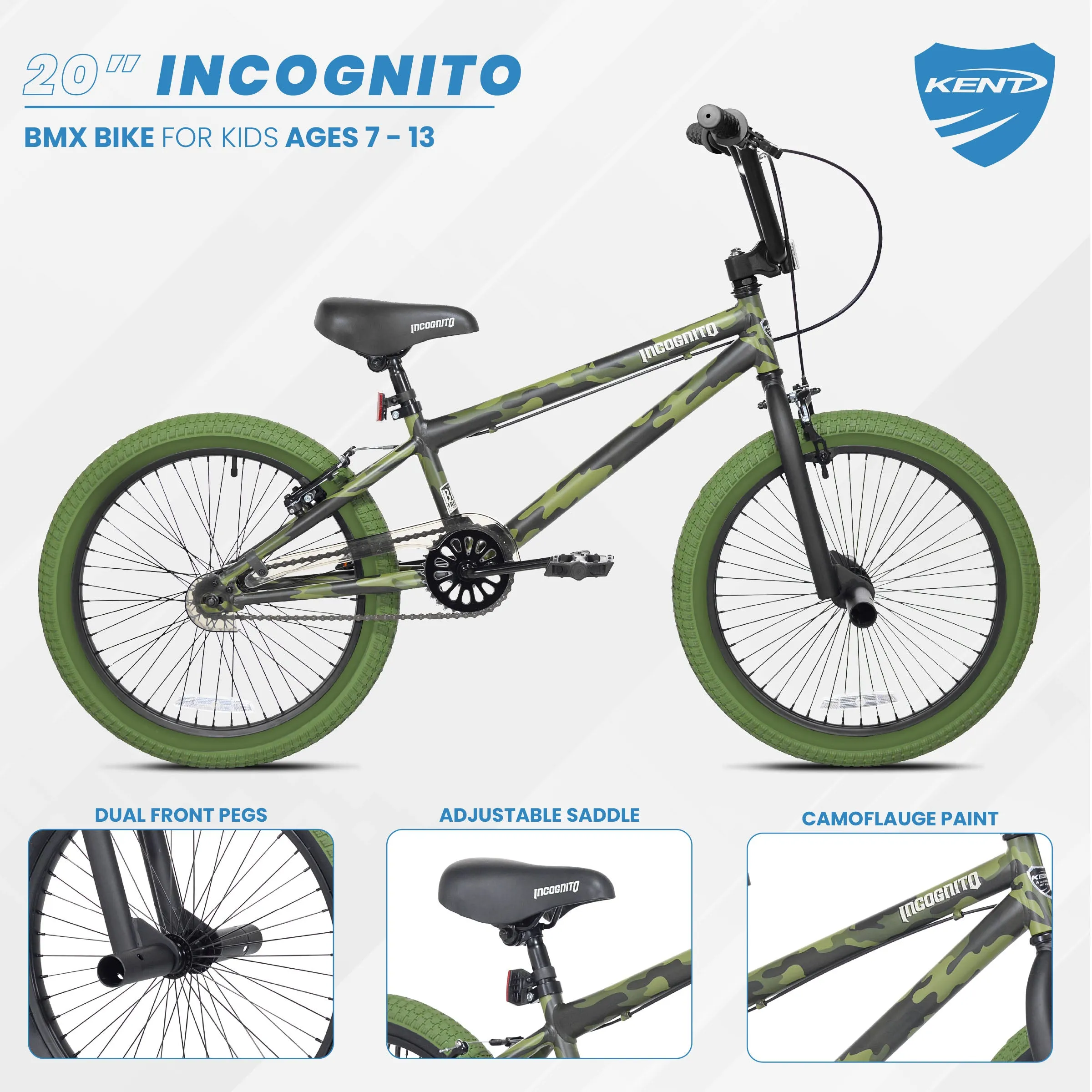 20" Kent Incognito