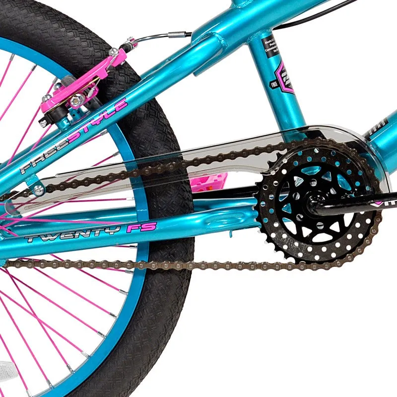 20" Kent Trouble Aqua Pink, Replacement Chainguard