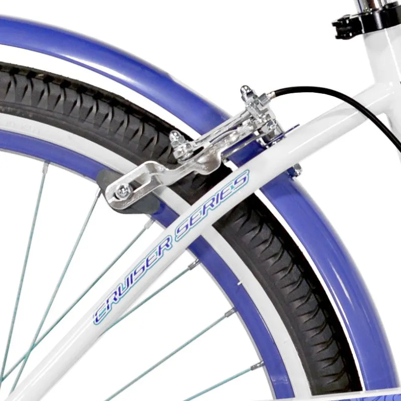 24" Bayside Cruiser White Purple, Replacement Rear Brake Caliper