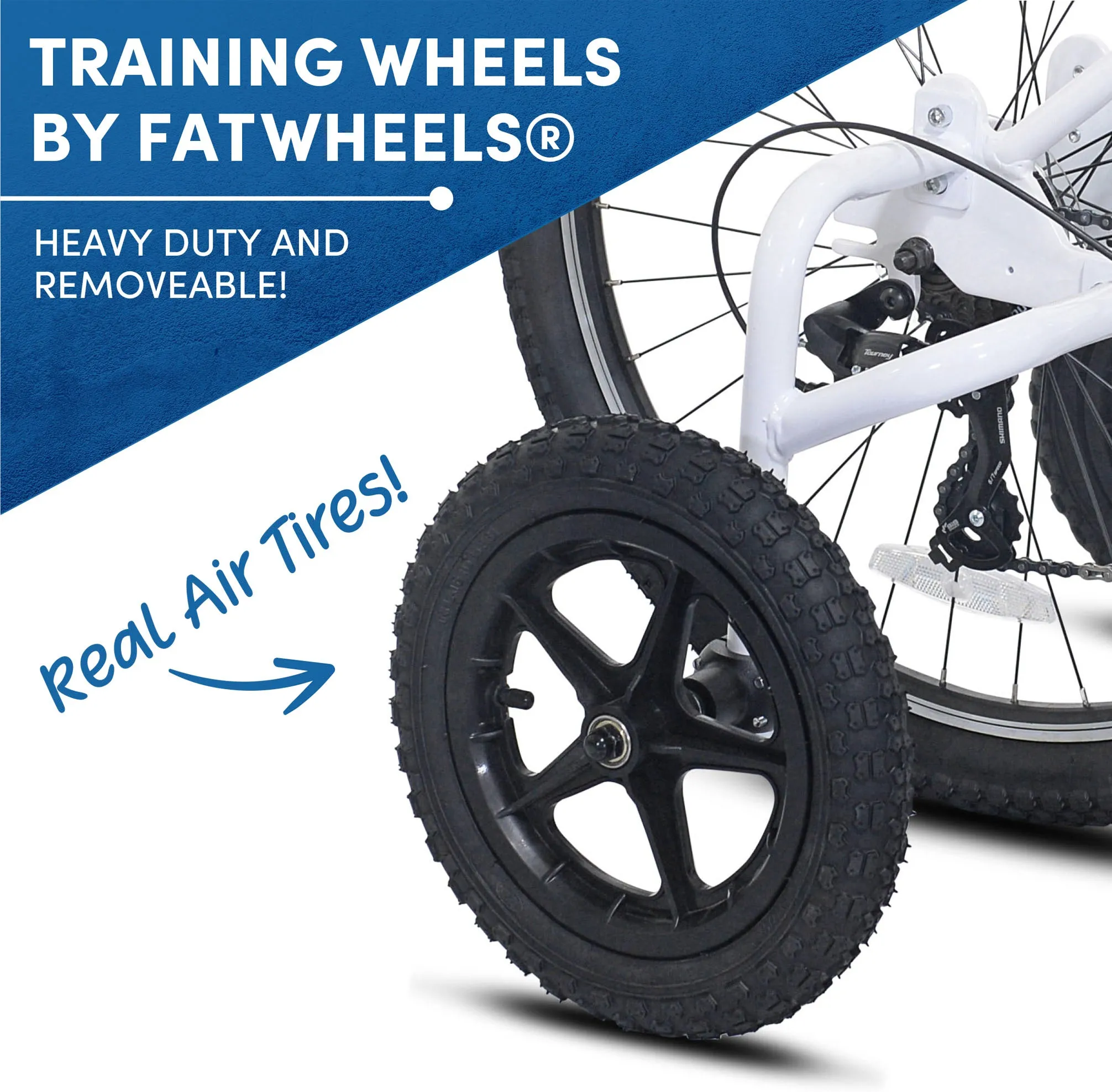 26" BCA FATWHEELS Adaptive Training Wheel Bike