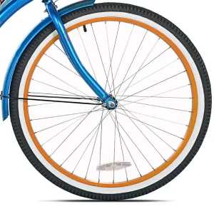 26" Margaritaville (Blue/Gold) Cruiser, Replacement Front Wheel