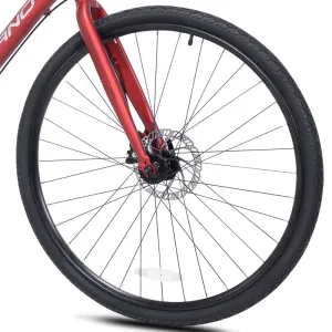 700C Giordano H2 Hybrid Red, Replacement Front Wheel
