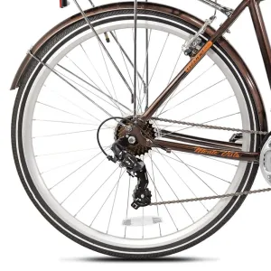 700C Ozone 500 Monte Vista Brown, Replacement Rear Wheel