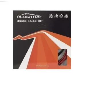 Alligator Silver Star Brake Cable Kit For MTB (Black)