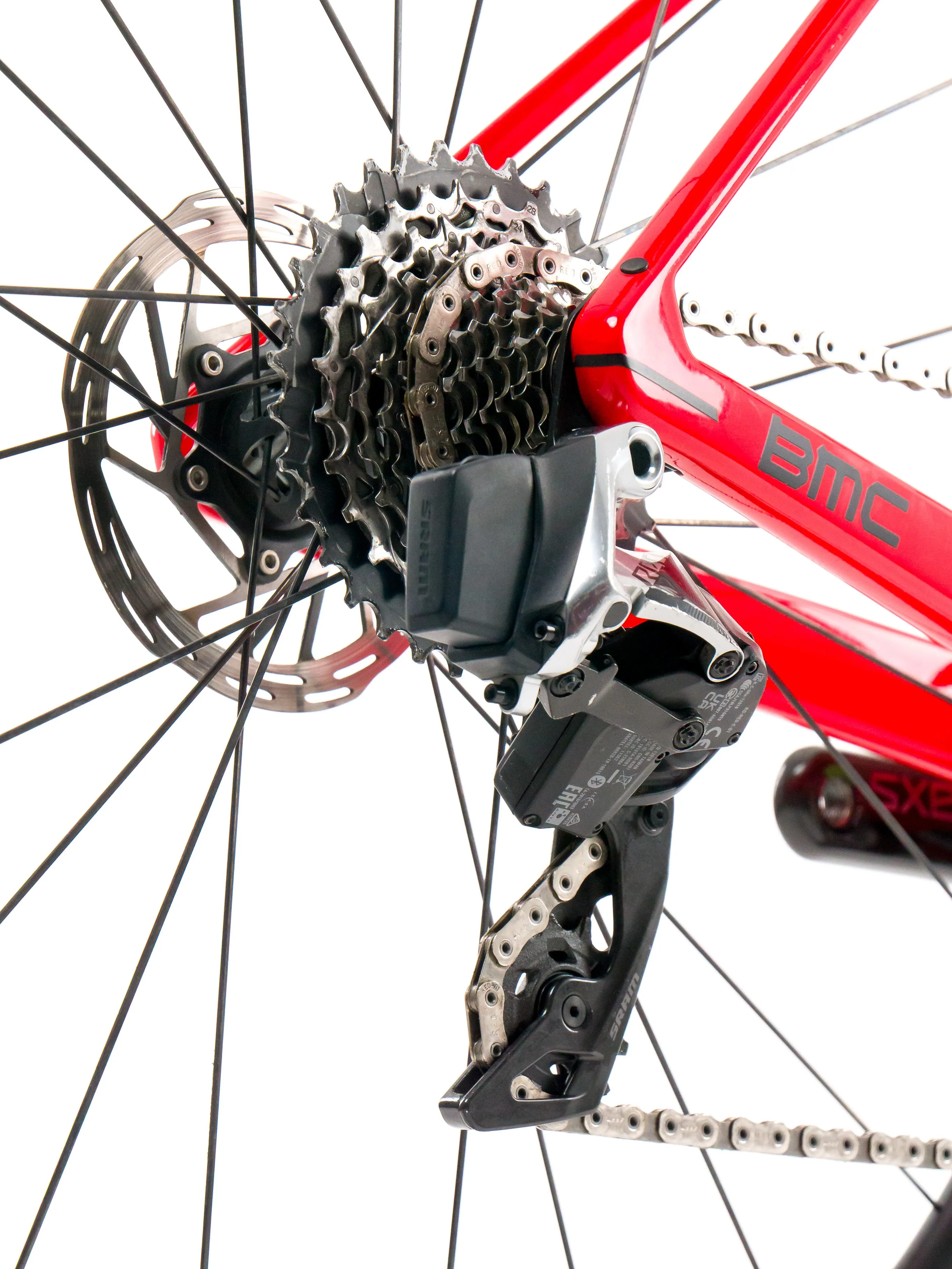 BMC Teammachine SLR01  2023 Team Tudor Pro Cycling F. Lykke size 54 Sram Red eTap AXS 2x12sp