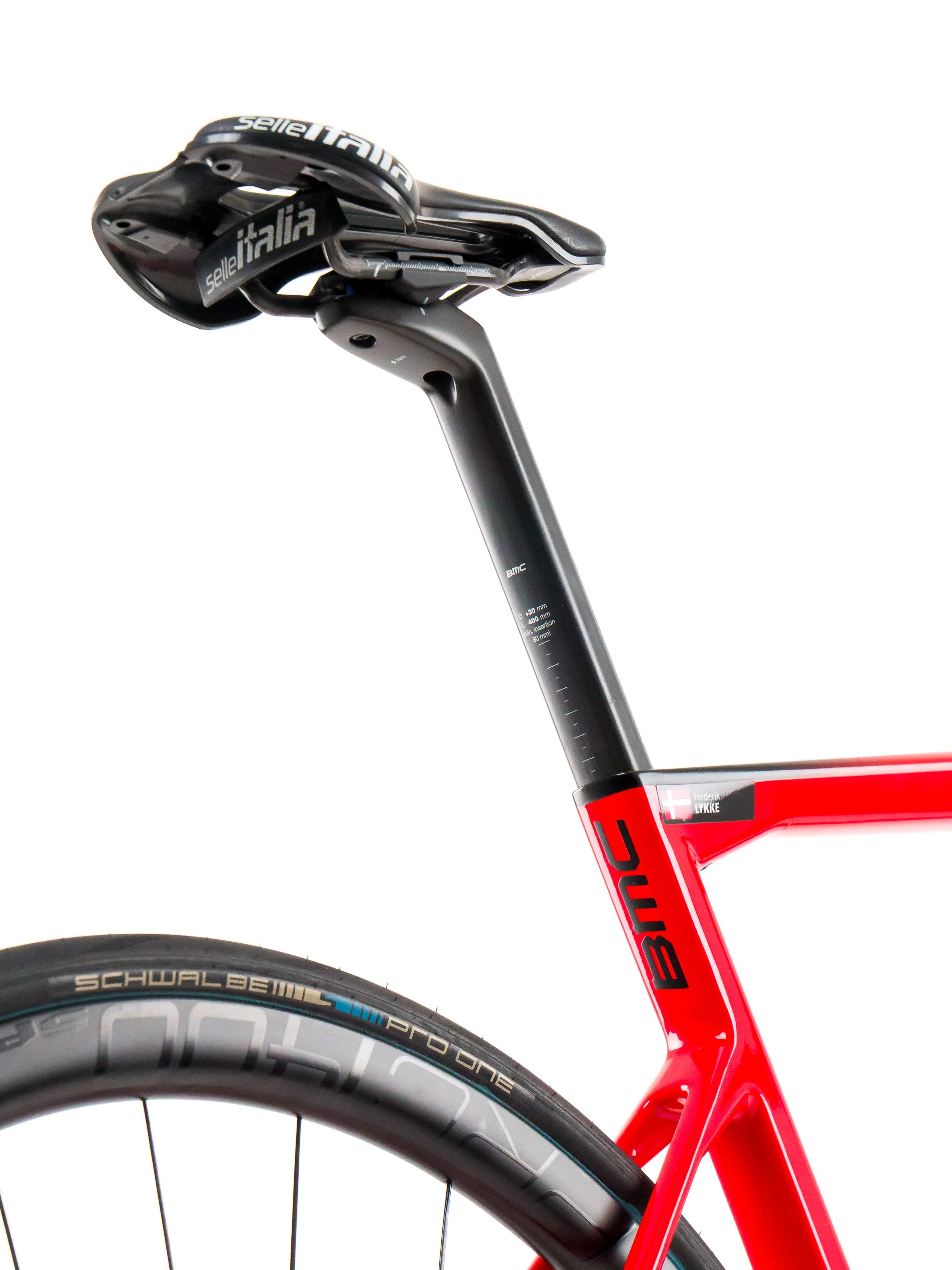 BMC Teammachine SLR01  2023 Team Tudor Pro Cycling F. Lykke size 54 Sram Red eTap AXS 2x12sp