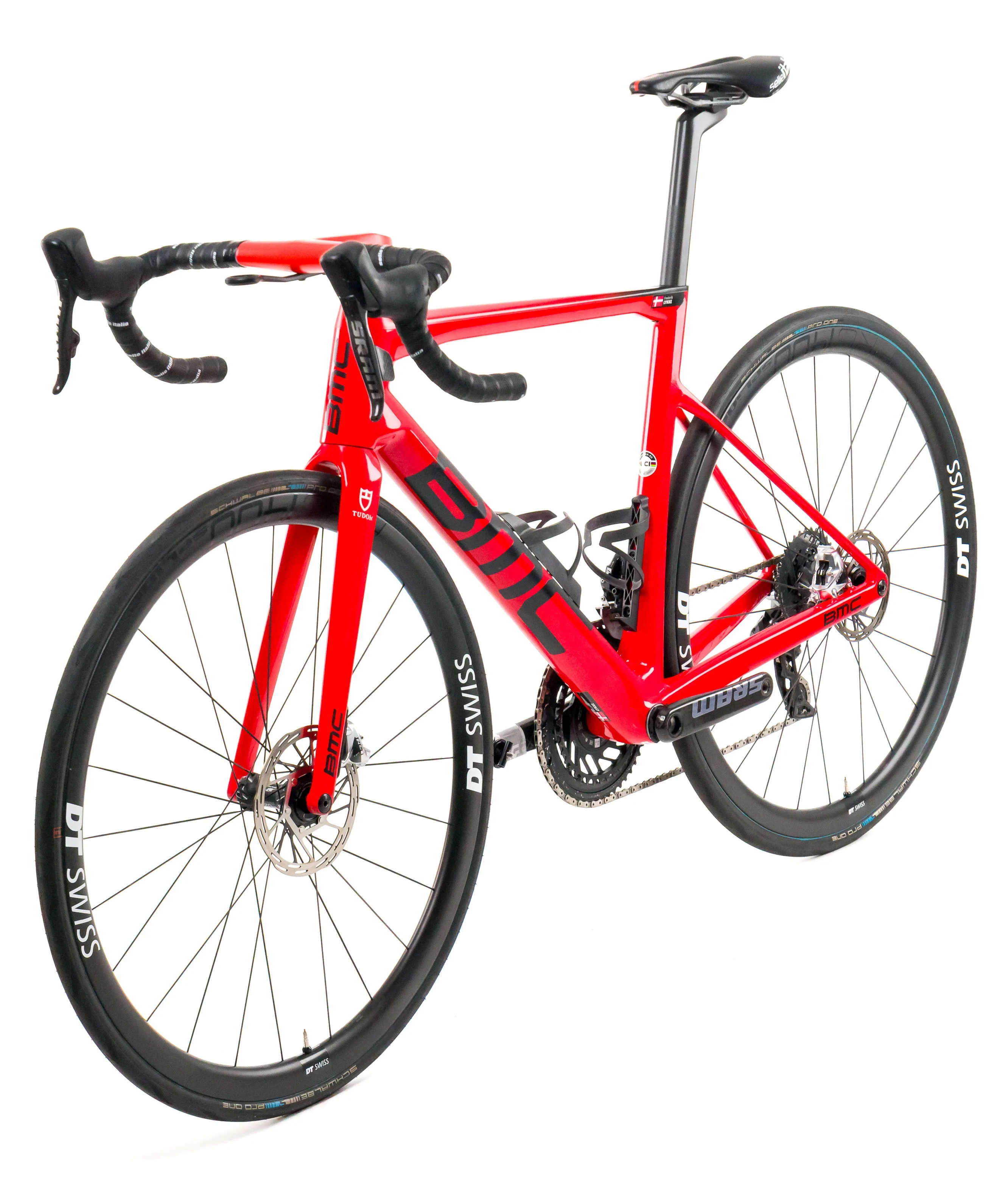 BMC Teammachine SLR01  2023 Team Tudor Pro Cycling F. Lykke size 54 Sram Red eTap AXS 2x12sp