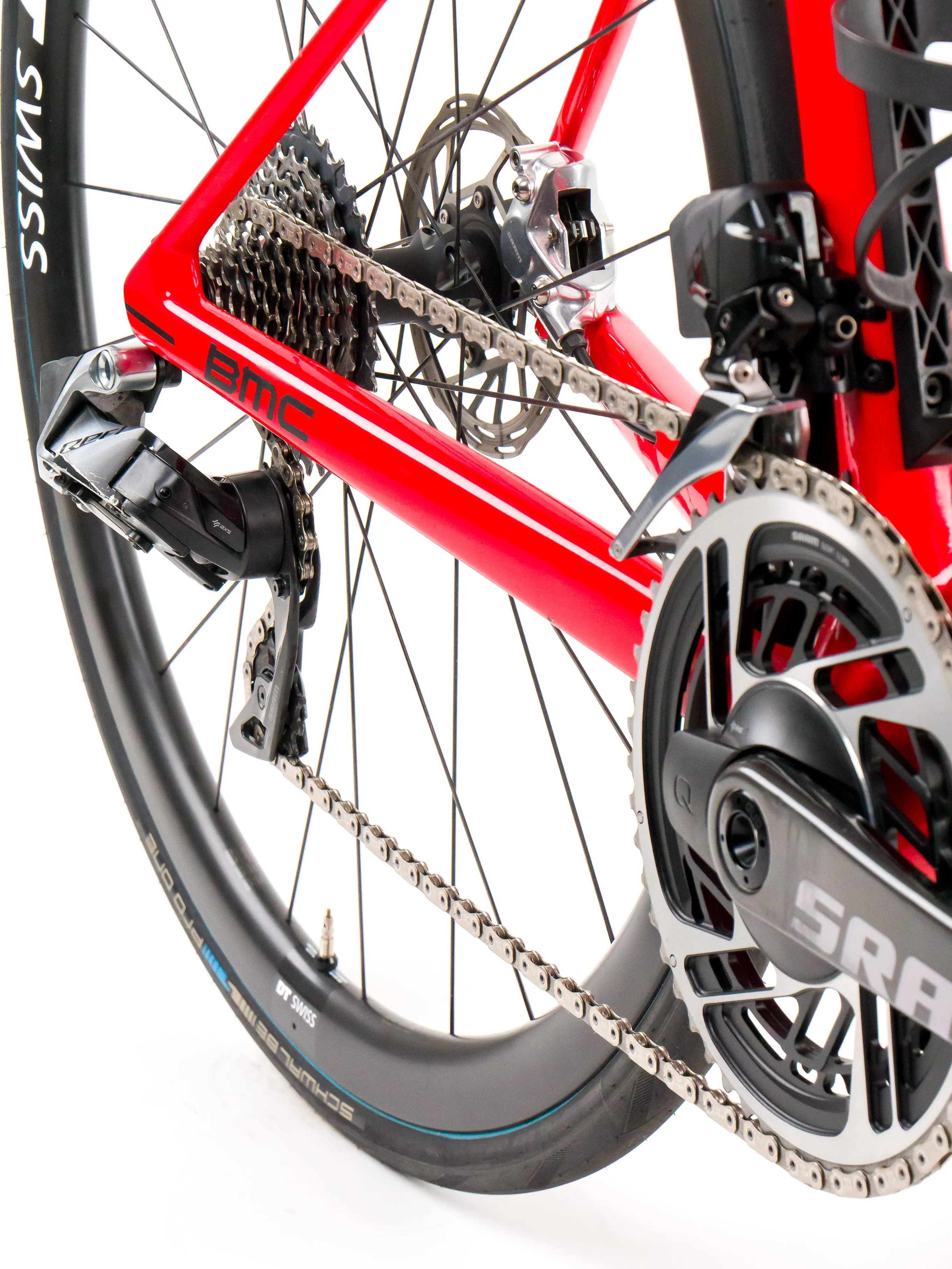 BMC Teammachine SLR01  2023 Team Tudor Pro Cycling F. Lykke size 54 Sram Red eTap AXS 2x12sp