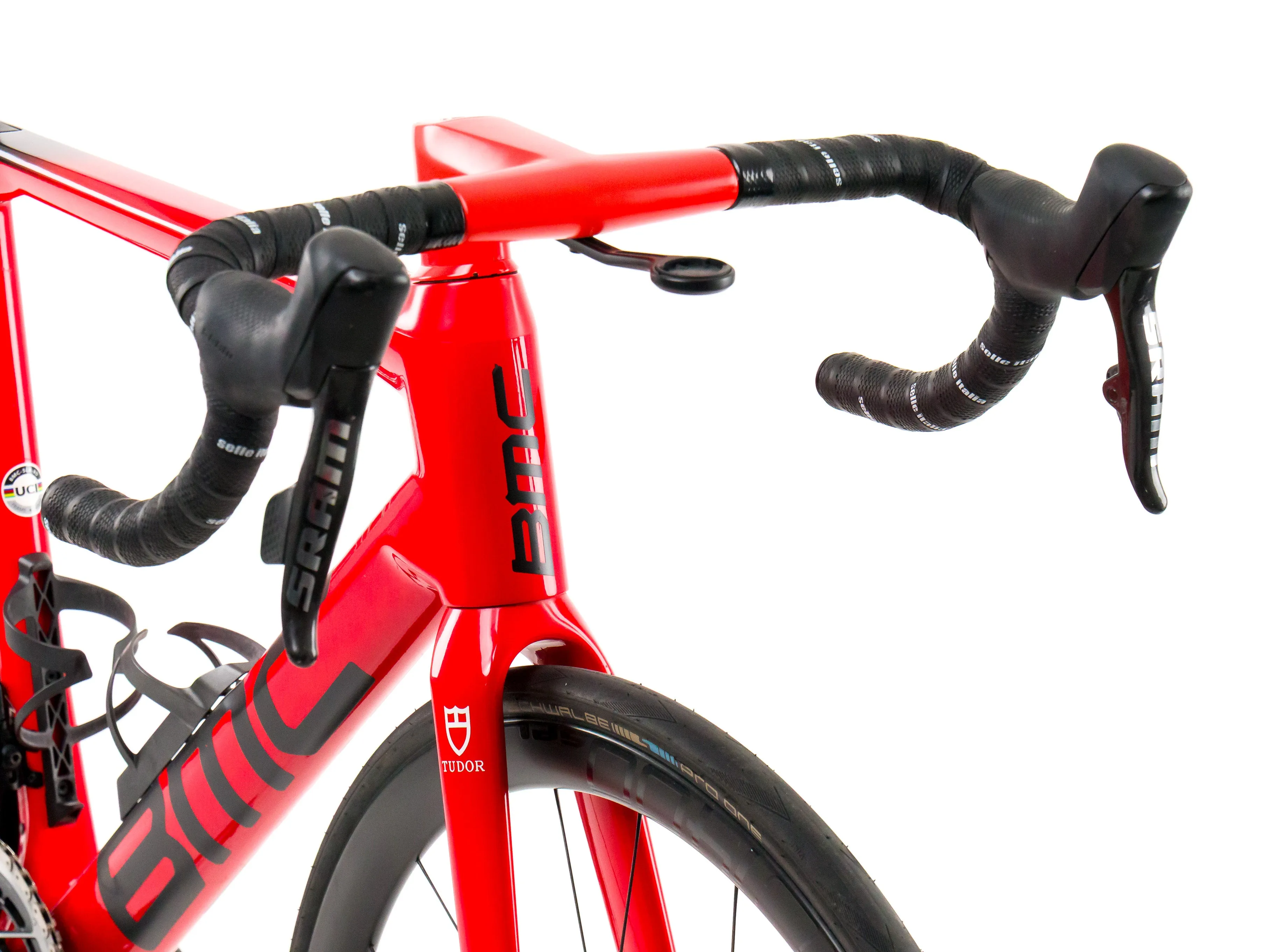 BMC Teammachine SLR01  2023 Team Tudor Pro Cycling F. Lykke size 54 Sram Red eTap AXS 2x12sp