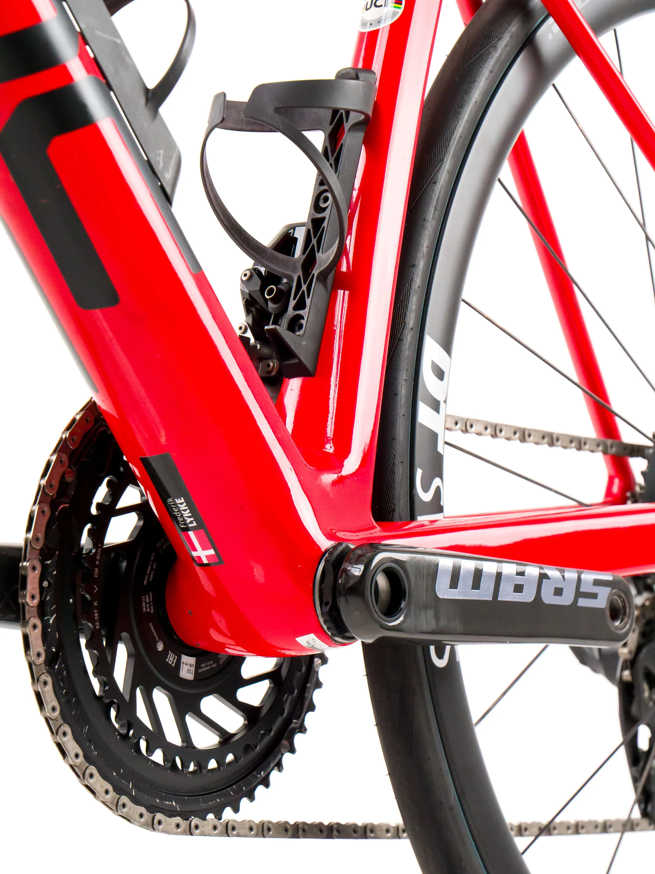 BMC Teammachine SLR01  2023 Team Tudor Pro Cycling F. Lykke size 54 Sram Red eTap AXS 2x12sp