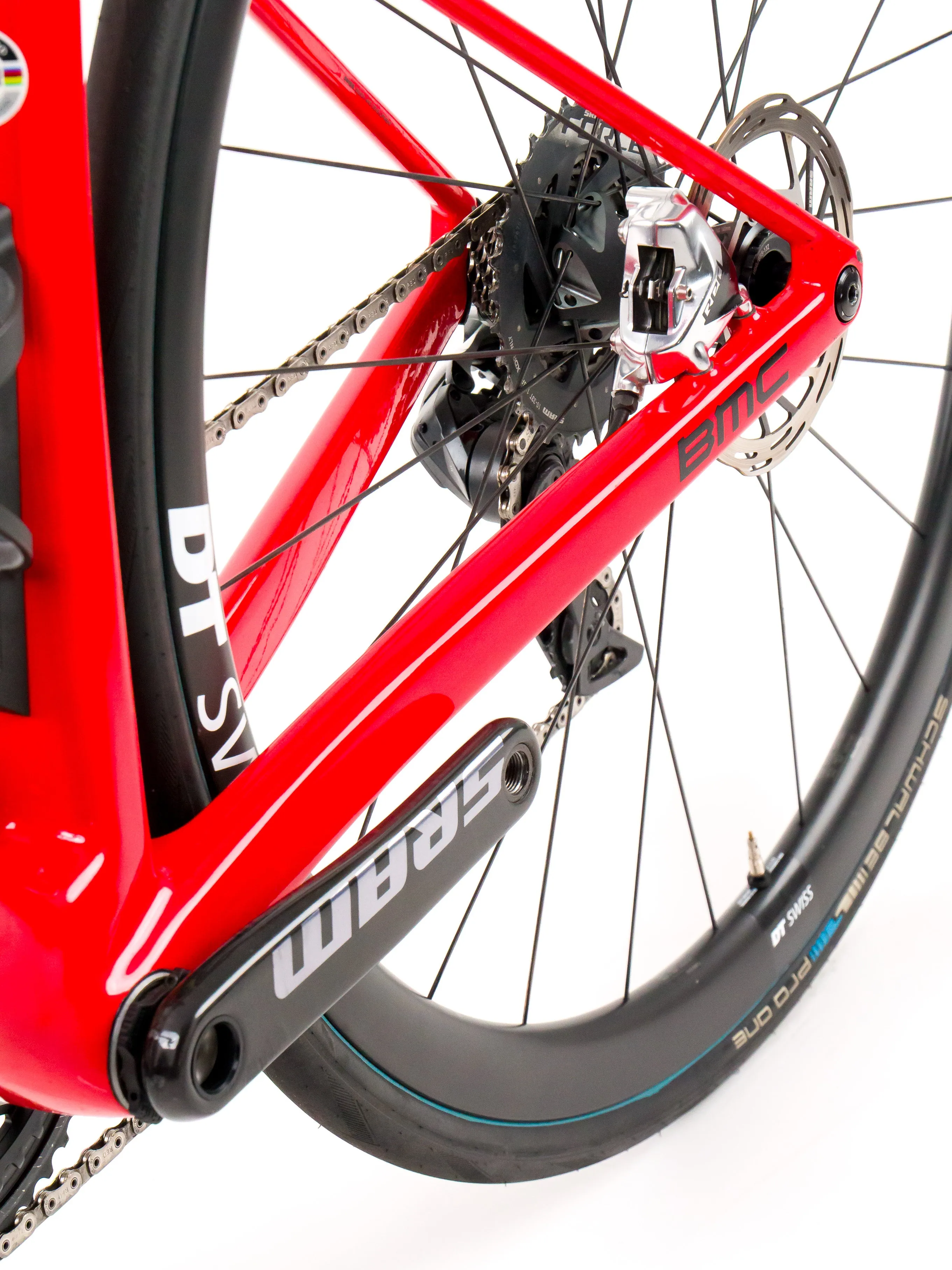 BMC Teammachine SLR01  2023 Team Tudor Pro Cycling F. Lykke size 54 Sram Red eTap AXS 2x12sp