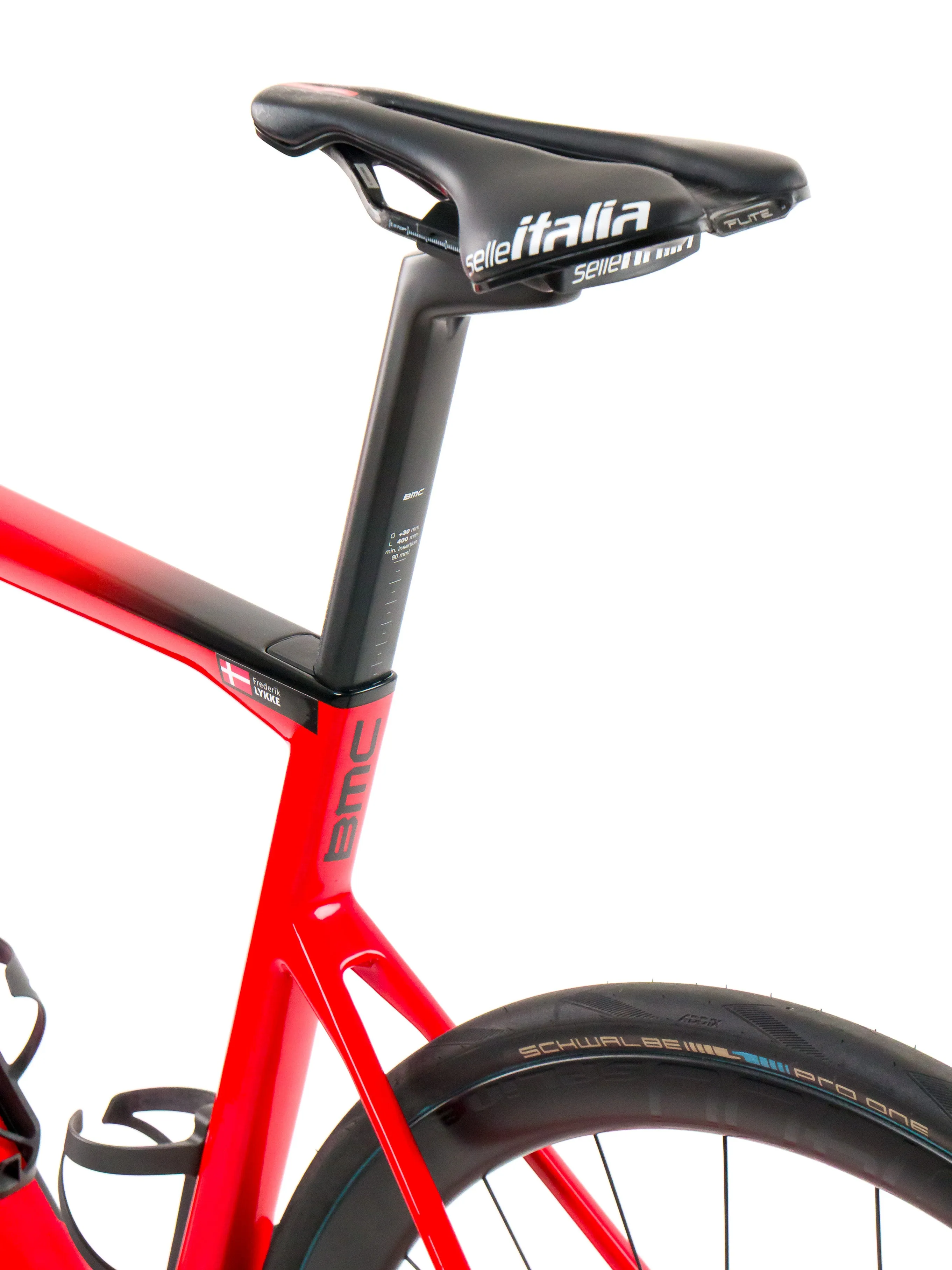 BMC Teammachine SLR01  2023 Team Tudor Pro Cycling F. Lykke size 54 Sram Red eTap AXS 2x12sp