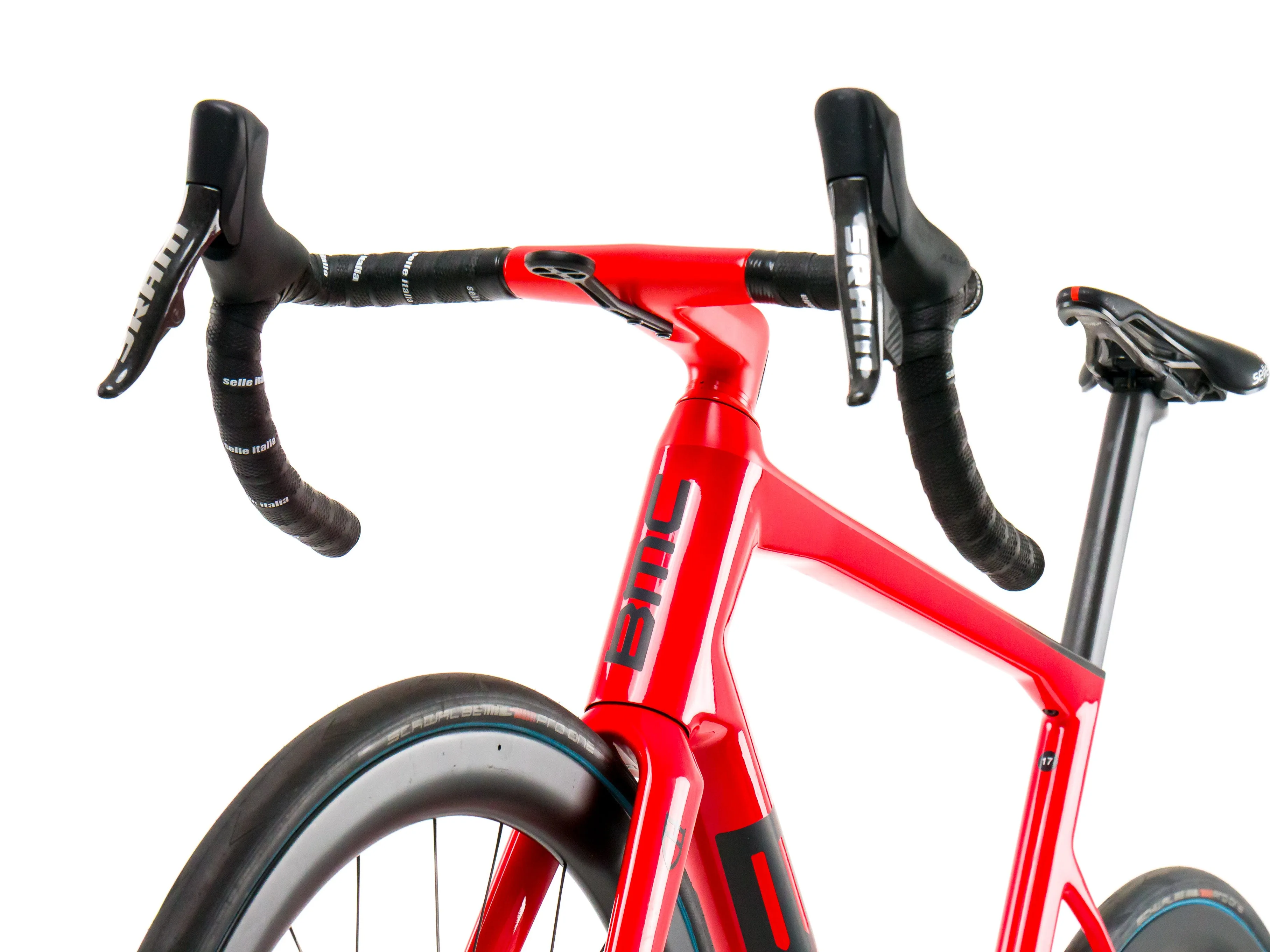 BMC Teammachine SLR01  2023 Team Tudor Pro Cycling  size 58 Sram Red eTap AXS 2x12sp