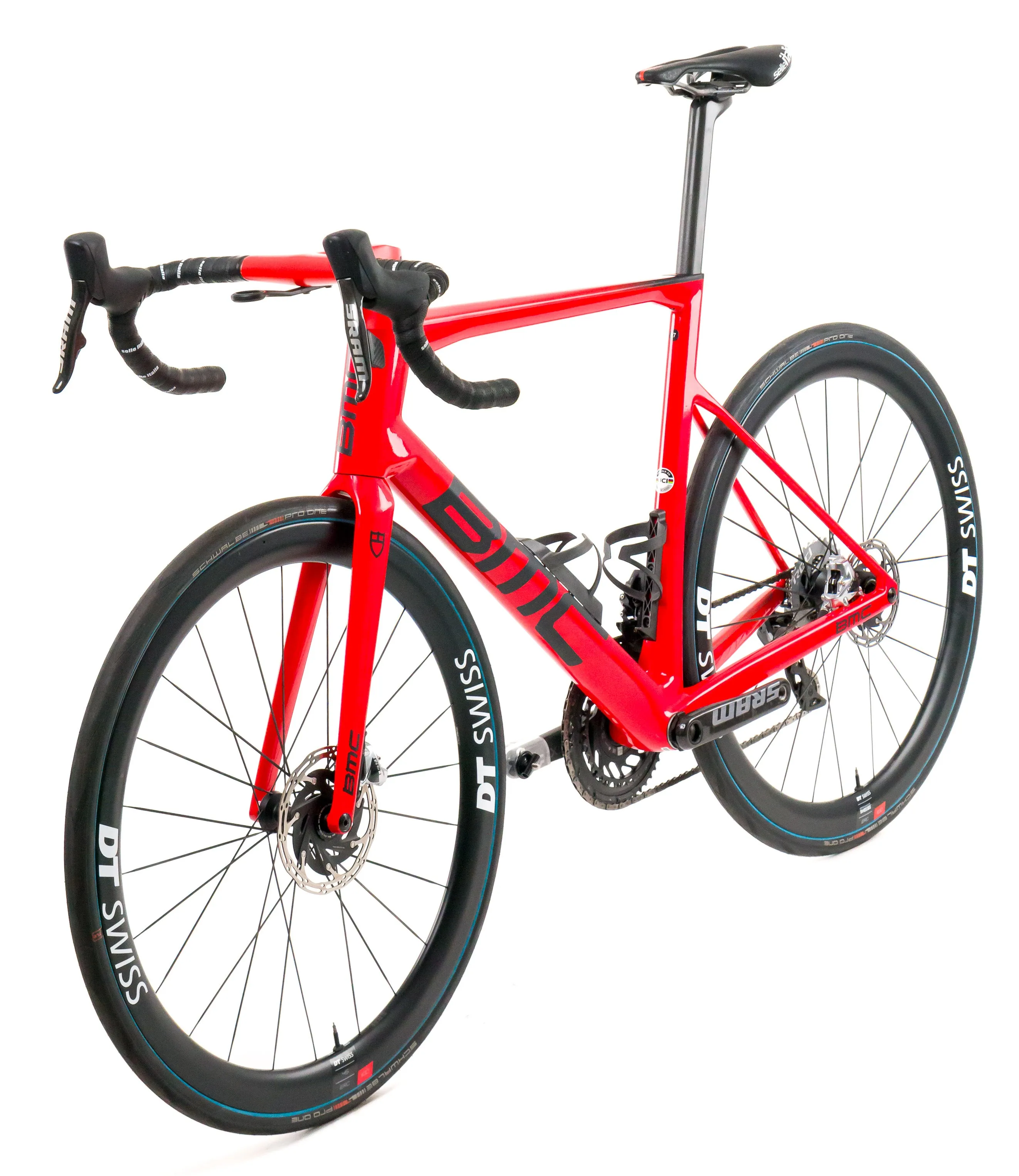 BMC Teammachine SLR01  2023 Team Tudor Pro Cycling  size 58 Sram Red eTap AXS 2x12sp