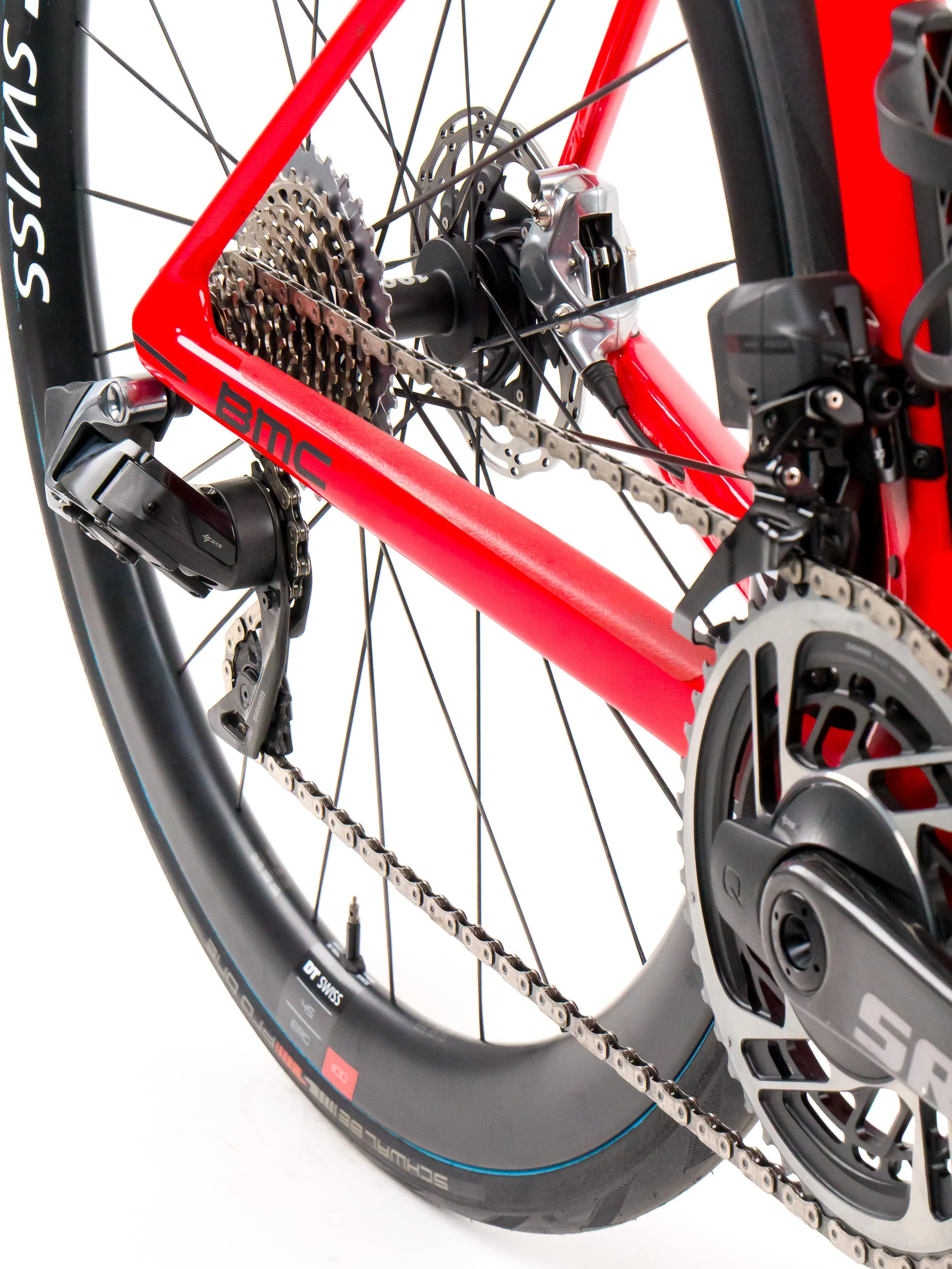BMC Teammachine SLR01  2023 Team Tudor Pro Cycling  size 58 Sram Red eTap AXS 2x12sp