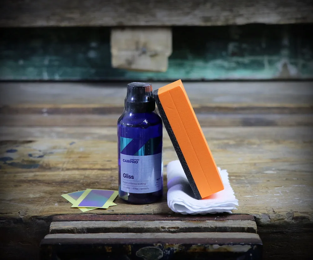 CARPRO Gliss Hyper Slick Top Coat Kit
