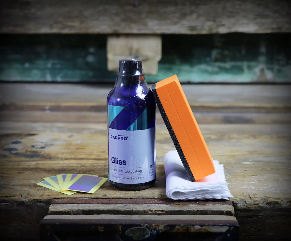 CARPRO Gliss Hyper Slick Top Coat Kit