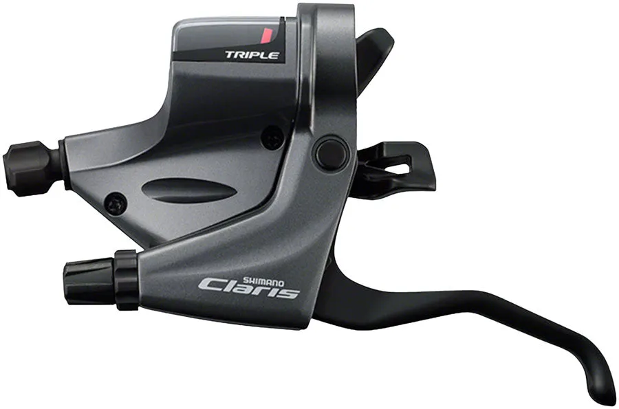 Claris ST-RS203 Flat Bar Shift/Brake Lever - Left 3 Speed