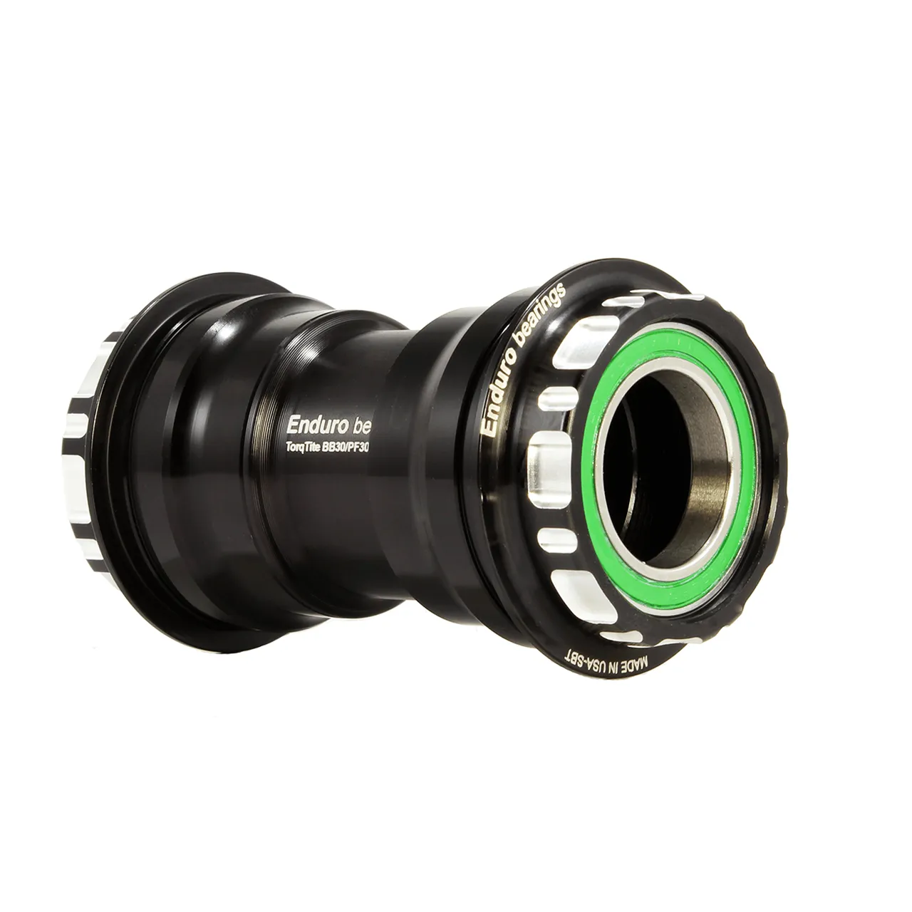Enduro Shimano XD15 PF30 Hollowtech II Bottom Bracket (Black)