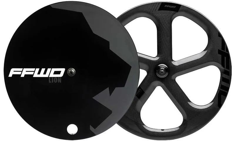 FFWD Lion Disc/Five-T Carbon Wheel (Matt Black)