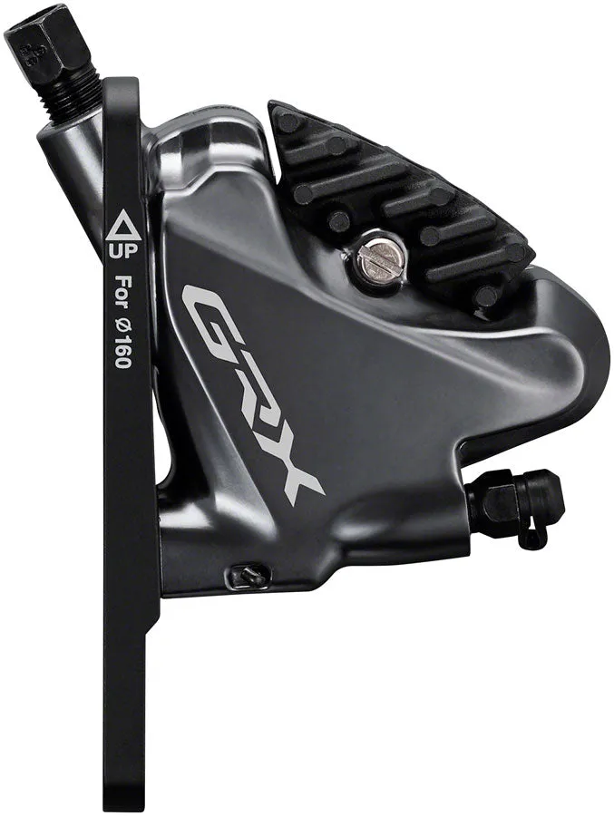 GRX ST-RX810-LA/BR-RX810 Disc Brake Lever/Drop Bar Seatpost Remote - Front Hydraulic Flat Mount Resin Pads BLK