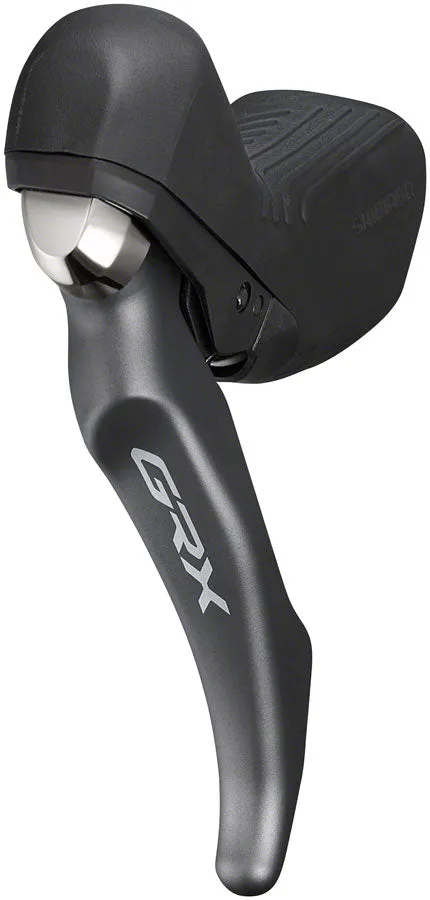 GRX ST-RX810-LA/BR-RX810 Disc Brake Lever/Drop Bar Seatpost Remote - Front Hydraulic Flat Mount Resin Pads BLK