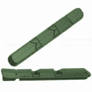 Kool-Stop Ceramic V Brake Rim Brake Pads (Green)