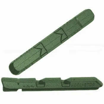 Kool-Stop Ceramic V Brake Rim Brake Pads (Green)