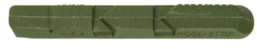 Kool-Stop Ceramic V Brake Rim Brake Pads (Green)