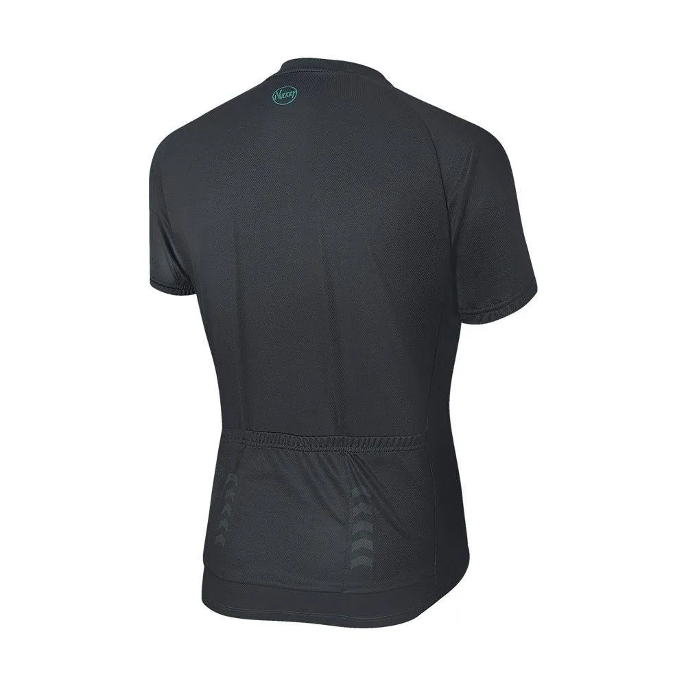 Nuckily MA032 Men's Cycling Jersey (Dark Grey)