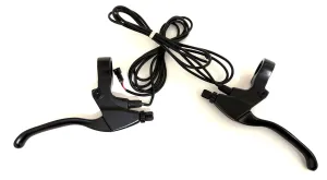 Pair Front   Rear V-brake Mechanical Disc Bike Brake Levers  Brake Light Switch
