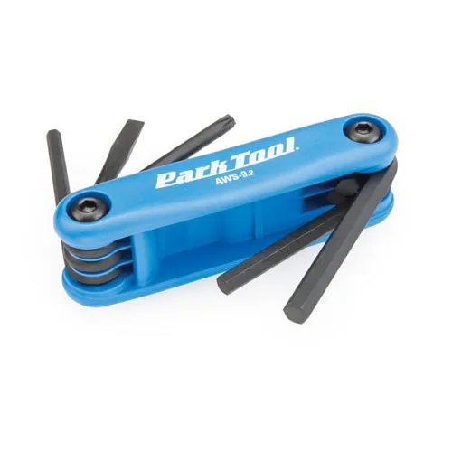 PARKTOOL AWS-9.2 Fold Up Carded Hex/Screwdriver