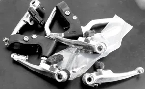 Power Lux V-Brakeset Pair Front / Rear   Brake Levers Rim Brake NEW