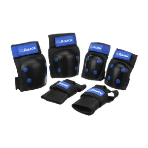 Razor® Black/Blue Child Multi-Sport Pad Set