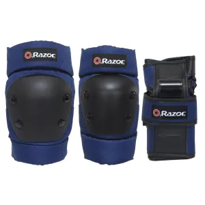 Razor® Navy Blue Youth Multi-Sport Pad Set