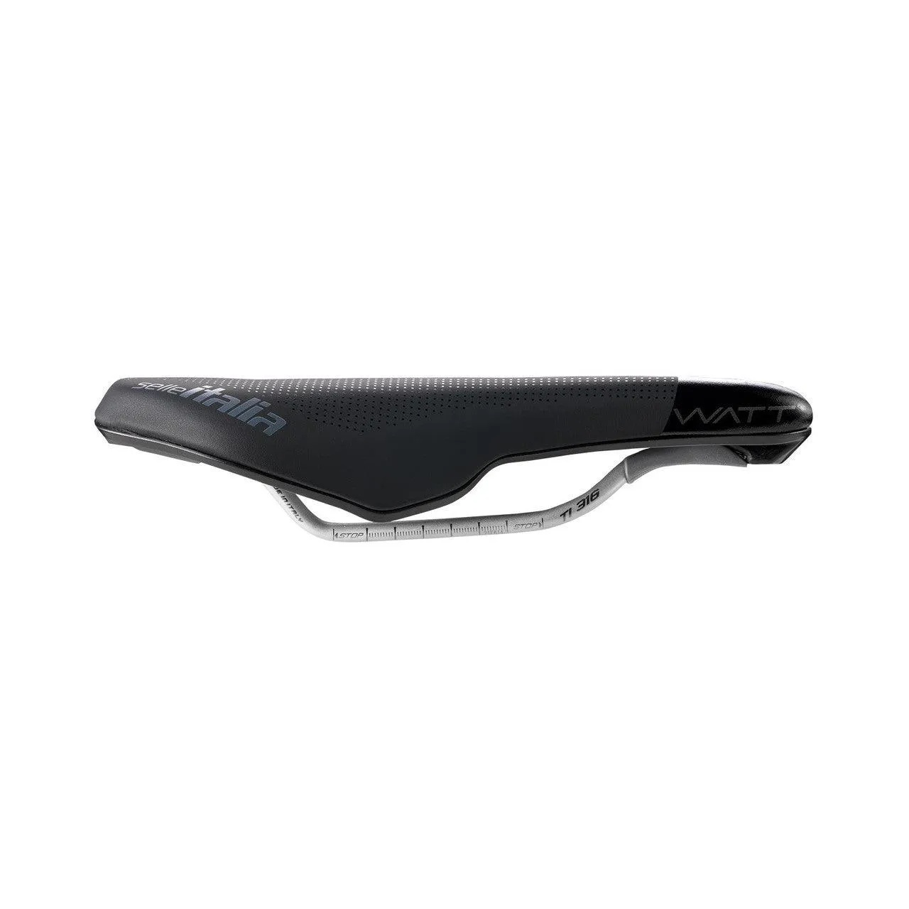 Selle Italia Watt TI 316 Saddle (Black)