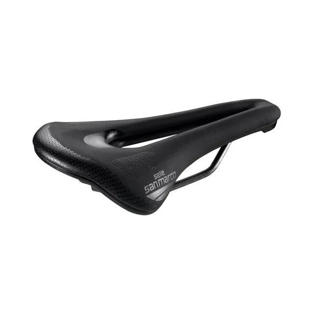 Selle Sanmarco Shortfit 2.0 Supercomfort Racing Saddle (Black)