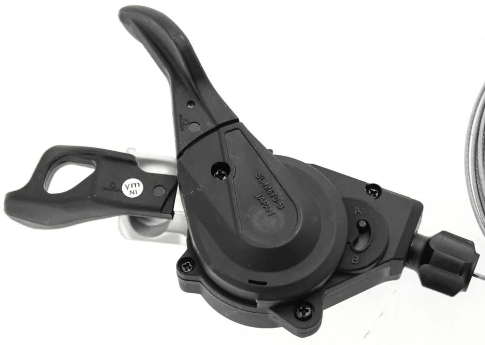 SHIMANO SLX SL-M670-B I-Spec B 2/3 Speed Dynasys MTB Bike Left Shifter NEW