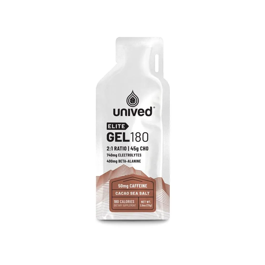 Unived Elite Gel 180 (Cacao Sea Salt)