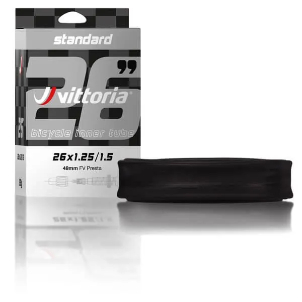 Vittoria Standard 26x1.5-2.0 48mm Schrader MTB Tube